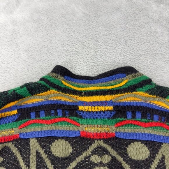 COOGI Australia Retro Wool Cardigan Women’s Size XL - Picture 3 of 16